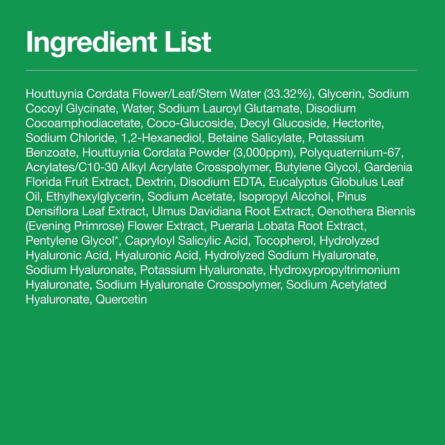 Heartleaf Pore Cleansing Foam